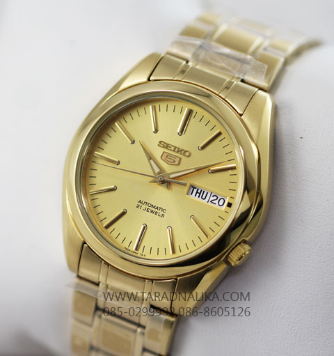 นาฬิกา SEIKO 5 Automatic SNKL48K1 เรือนทอง
