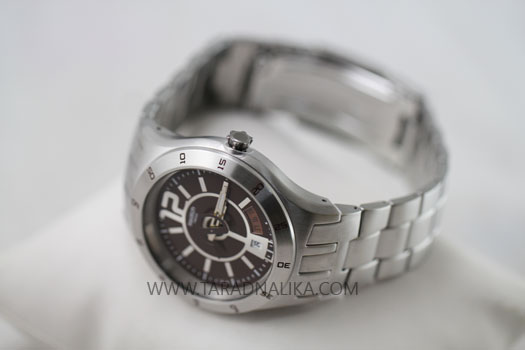 นาฬิกา SWATCH IN THE BROWN MODE YTS406G 3