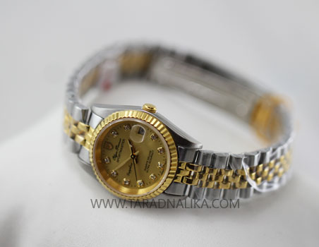 นาฬิกา Olym pianus lady shapphire sportmaster 68322-403E สองกษัตริย์หน้าทอง 3