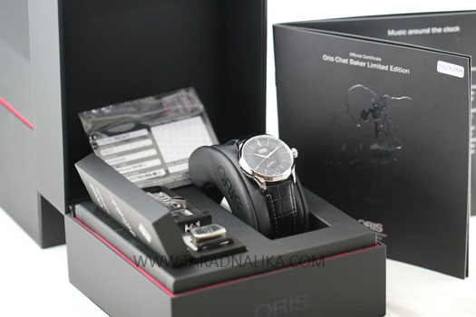 นาฬิกา Oris Jazz Chet Baker Limited Edition 733 7591 4084-Set LB(ขายแล้วครับ) 5