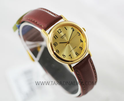นาฬิกา CASIO Gent quartz MTP-1095Q-9B1 boy size สายหนัง 1