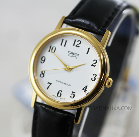 นาฬิกา CASIO Gent quartz MTP-1095Q-7BD boy size สายหนัง