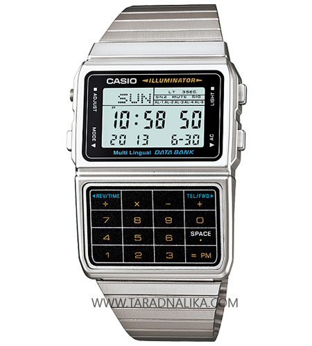 นาฬิกา CASIO DATA BANK DBC-611-1DF นาฬิกาเครื่องคิดเลข