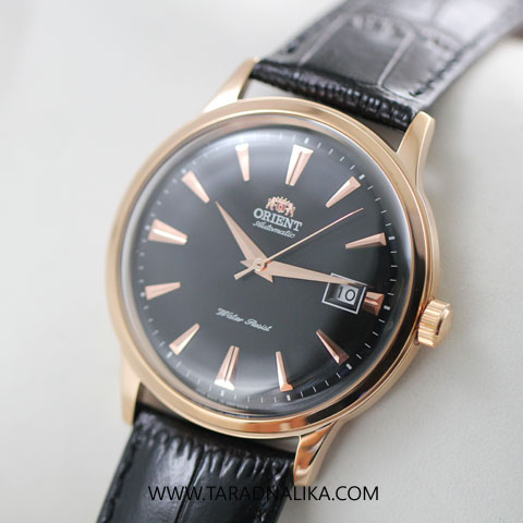 นาฬิกา Orient Automatic Classic pinkgold สายหนัง FER24001B