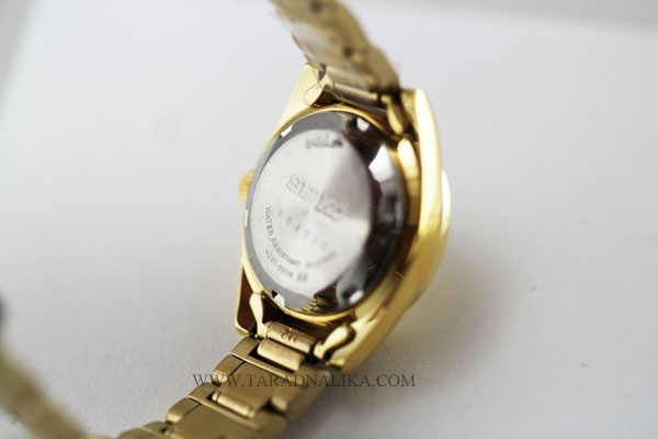 นาฬิกา SEIKO 5 Automatic for ladies SYMK20K1 เรือนทอง 3