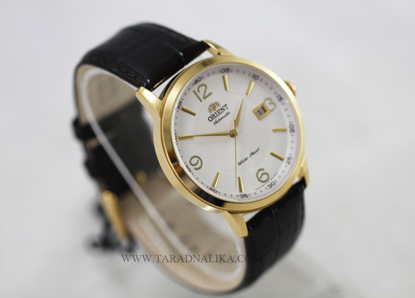 นาฬิกา Orient Automatic Classic  สายหนัง ORER27004W เรือนทอง สายหนัง 2