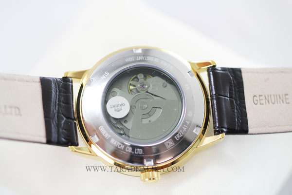 นาฬิกา Orient Automatic Classic  สายหนัง ORER27004W เรือนทอง สายหนัง 3