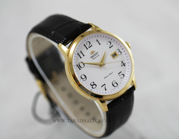 นาฬิกา Orient Automatic Classic สายหนัง FER27005W เรือนทอง 2