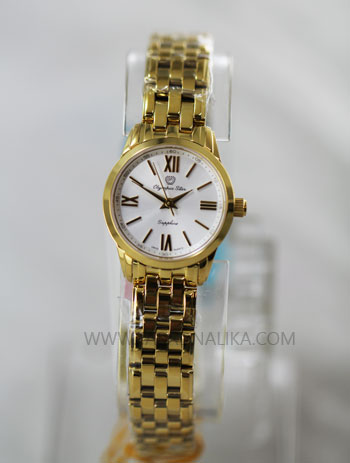 นาฬิกา Olympia Star swiss sapphire lady 58061-1L-201 เรือนทอง 1
