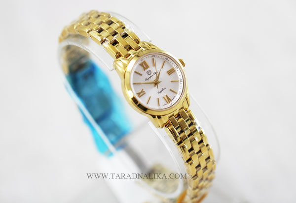 นาฬิกา Olympia Star swiss sapphire lady 58061-1L-201 เรือนทอง 2