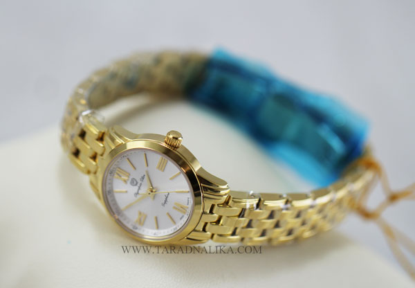 นาฬิกา Olympia Star swiss sapphire lady 58061-1L-201 เรือนทอง 3