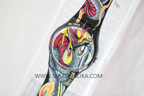 นาฬิกา SWATCH Fired Snake SUOZ151 1