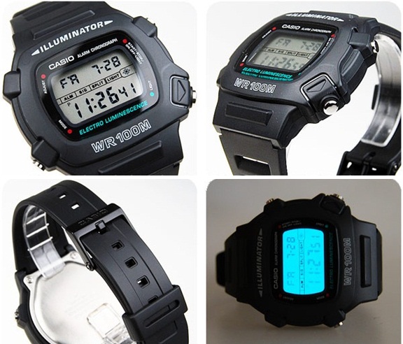 นาฬิกา CASIO digital W-740-1VS 1