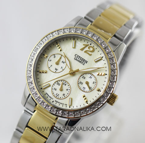 นาฬิกา CITIZEN Crystal lady ควอทซ์ ED8094-52N