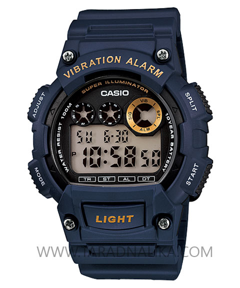นาฬิกา Casio sport digital W-735H-2AVDF พิเศษมีระบบปลุกแบบสั่น