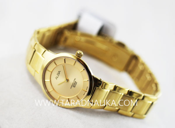 นาฬิกา ALBA Classic sapphire lady ATAU78X1 เรือนทอง 3