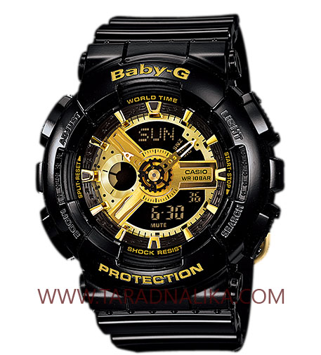 นาฬิกา CASIO Baby-G BA-110-1ADR  black gold series 1