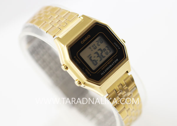 นาฬิกา CASIO LA680WGA-1DF เรืือนทองดิจิตอลใหม่ 2