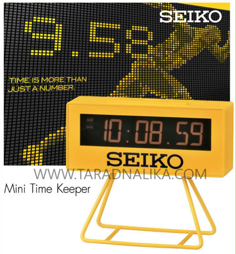 นาฬิกาปลุก SEIKO Mini time keeper QHL062Y