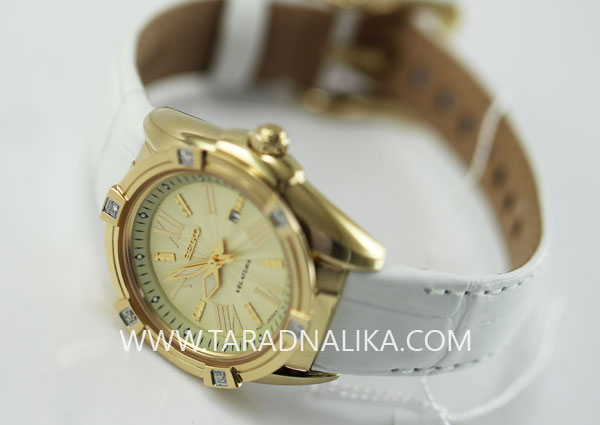 นาฬิกา SEIKO Velatura Diamond Lady gold SXDF54P1 3