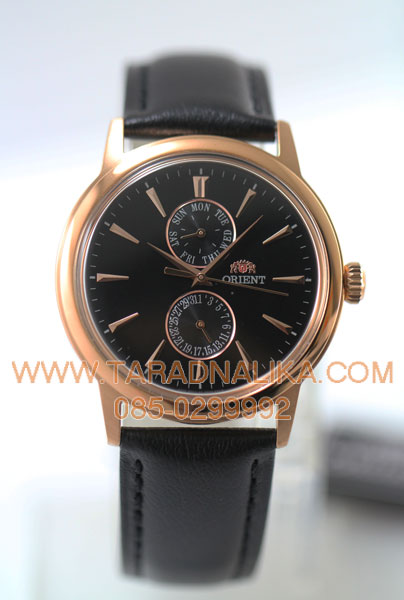 นาฬิกา Orient ควอทซ์ FUW00001B0 Classic design สายหนัง pinkgold 1