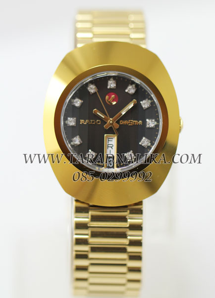 นาฬิกา RADO Diastar Automatic  11 พลอย หน้าดำ R12413613 1