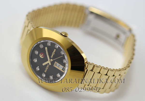 นาฬิกา RADO Diastar Automatic  11 พลอย หน้าดำ R12413613 3