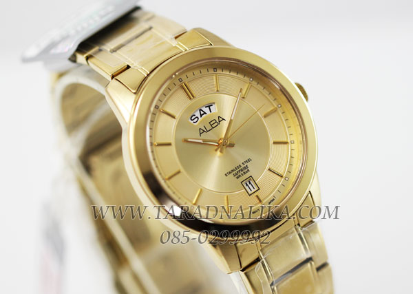 นาฬิกา ALBA Classic sapphire gent AV3142X1 เรือนทอง 2