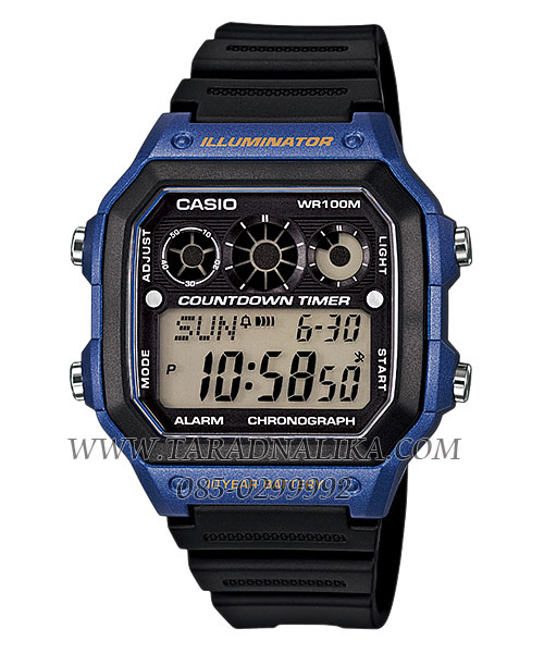 นาฬิกา CASIO CountDown Timer AE-1300WH-2AVDF
