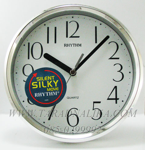 นาฬิกาแขวนและตั้งโต๊ะ RHYTHM เดินเรียบ เรือนเล็ก ขนาด 7 นิ้ว CMG890ER19