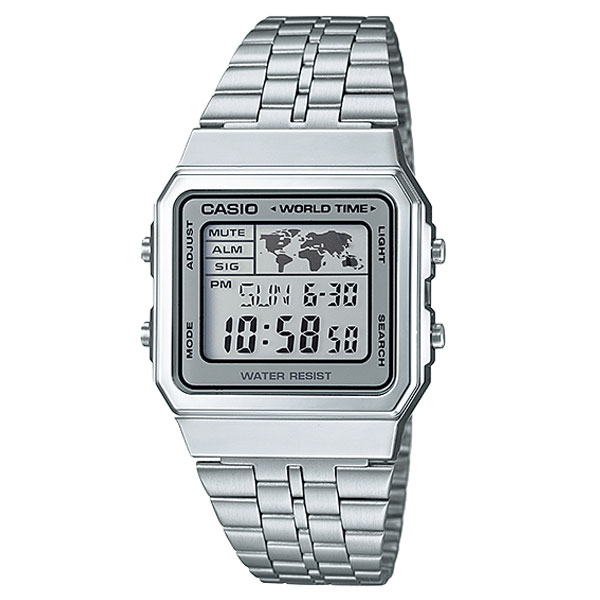 นาฬิกา CASIO digital worldtime A500WA-7DF