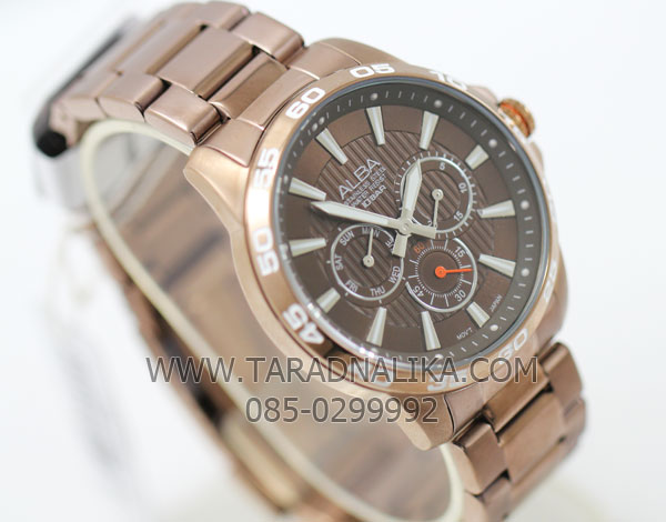 นาฬิกา ALBA Smart gent AP6299X1 (สีน้ำตาลทอง) 1