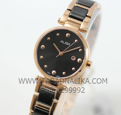 นาฬิกา ALBA Sparking lady AH7H06X1 pinkgold