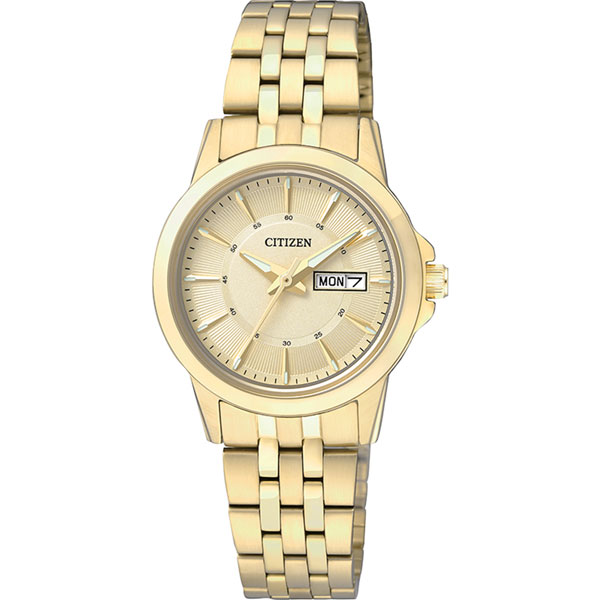 นาฬิกา CITIZEN Lady classic ควอทซ์ EQ0603-59P เรือนทอง