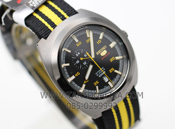 นาฬิกา SEIKO 5 Sports Automatic SSA289K1 black ip 1