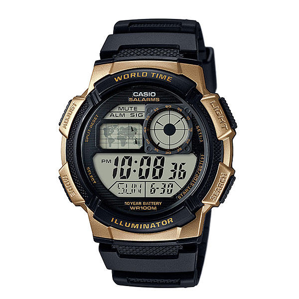 นาฬิกา CASIO worldtime sport AE-1000W-1A3VDF