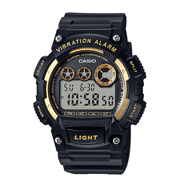 นาฬิกา Casio sport digital W-735H-1A2VDF พิเศษระบบปลุกแบบสั่น