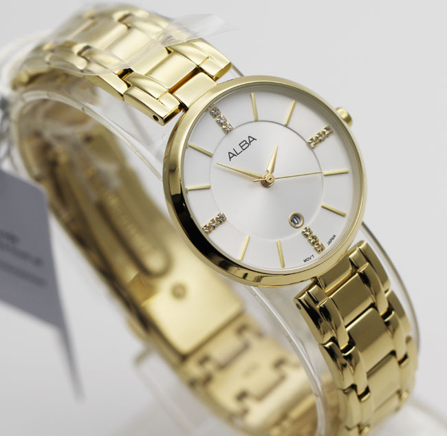นาฬิกา ALBA modern ladies crystal AH7K58X1 1