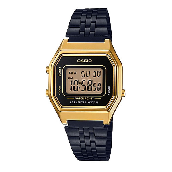 นาฬิกา CASIO LA680WEGB-1ADF เรืือนทองดิจิตอลใหม่
