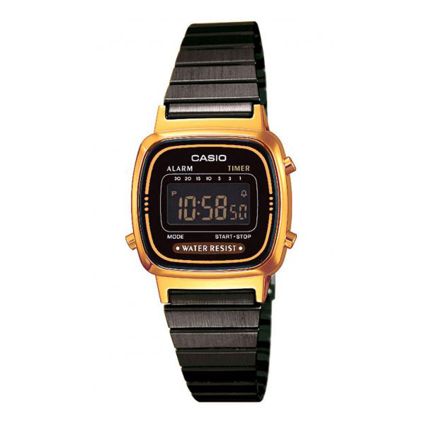นาฬิกา CASIO LA670WEGB-1BDR นาฬิกาเรือนทองสุดฮิต