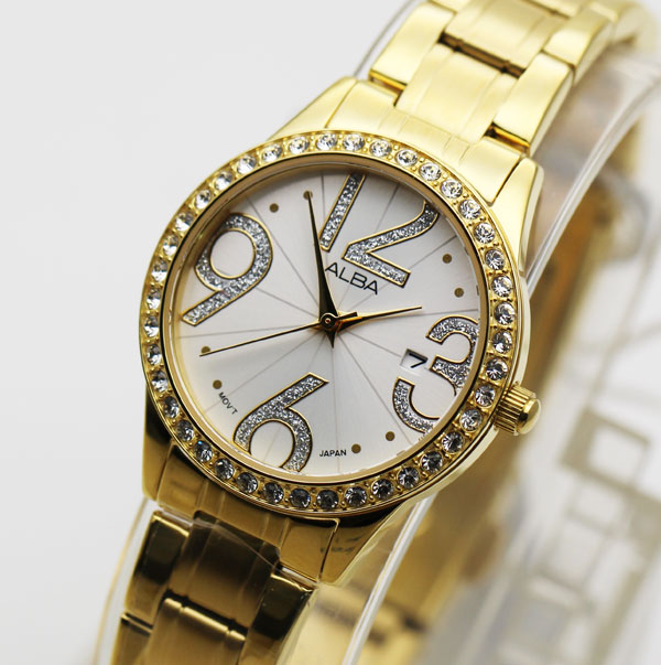 นาฬิกา ALBA modern ladies AH7N16X1 เรือนทอง