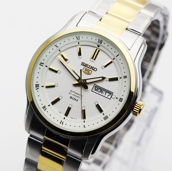 นาฬิกา SEIKO 5 Automatic SNKP14K1 new size สองกษัตริย์