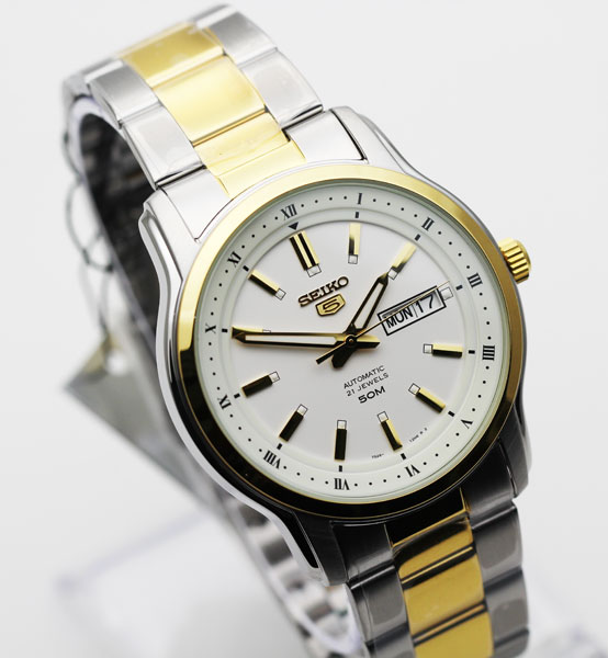 นาฬิกา SEIKO 5 Automatic SNKP14K1 new size สองกษัตริย์ 1