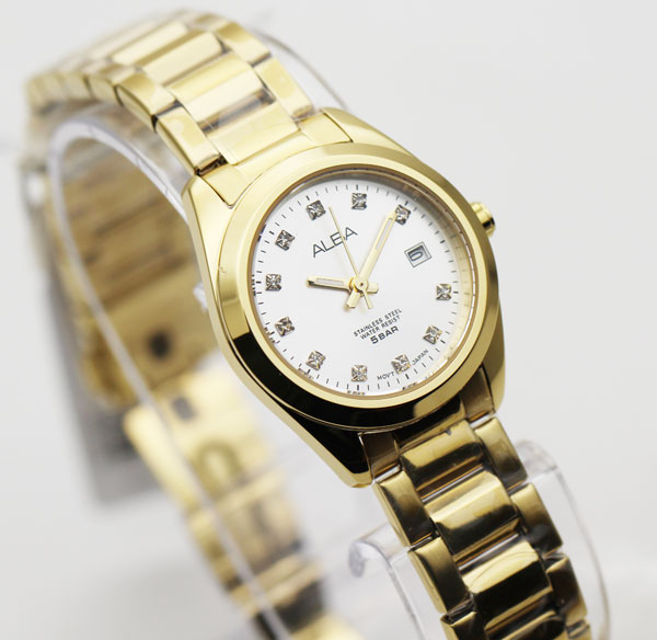 นาฬิกา ALBA modern ladies crystal AH7G18X1 เรือนทอง 1