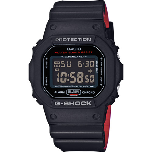 นาฬิกา CASIO G-shock DW-5600HR-1DR (ประกัน cmg)