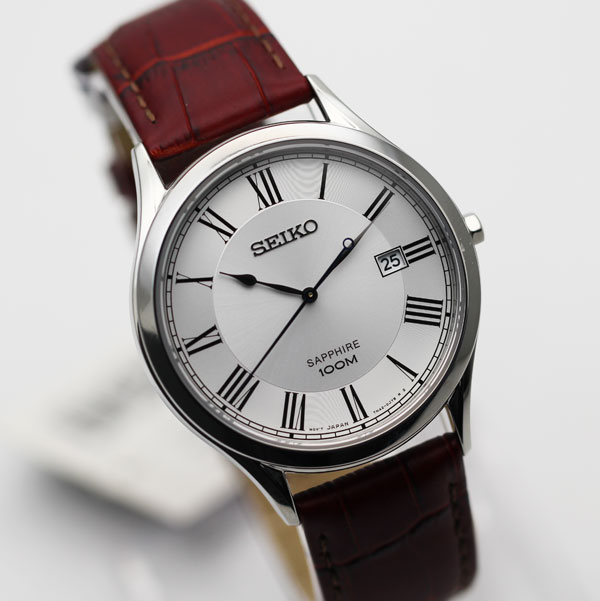 นาฬิกา SEIKO Classic quartz sapphire SGEG97P1 สายหนัง