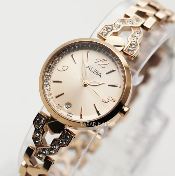 นาฬิกา ALBA lady Special Edition AG8J18X1 สีทองชมพู