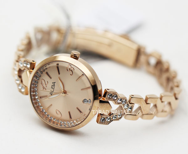 นาฬิกา ALBA lady Special Edition AG8J18X1 สีทองชมพู 2