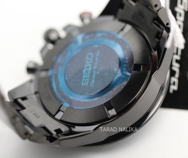 นาฬิกา SEIKO Sportura Perpetual Solar SSC427P1  black ip 3