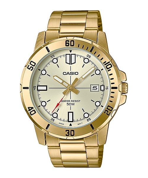 นาฬิกา CASIO Gent quartz MTP-VD01G-9EVUDF (ประกัน cmg)